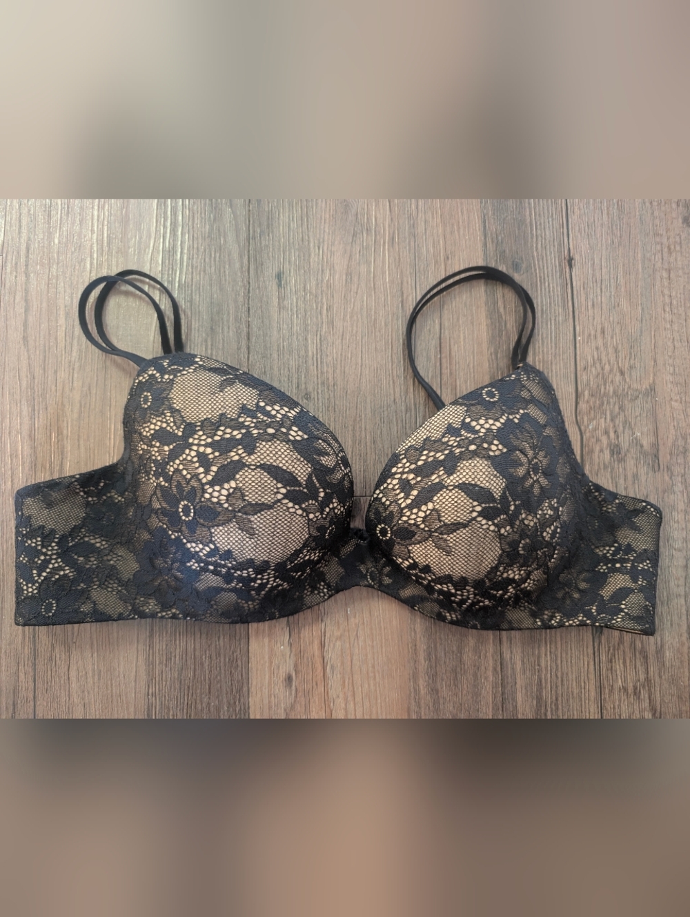 VS Angels Secret Embrace Black Lace Bra